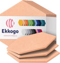 Acoustic Panels 12-Pack Soundproof Wall Panels 14"X12.1"X0.4" Sound Panels High by EkkogoAcousticPanels