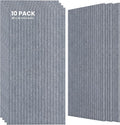 10 Pack Large Acoustic Panels, 47.2 x 23.6 x 0.35 Inch Sound Proof Foam Panels by TO-TH