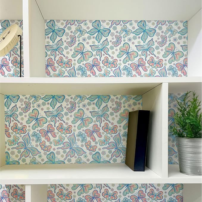 Main Street Peel and Stick Wallpaper Eco-Friendly Sheets 12 Pack, 11 X 16 Inch - Image 4