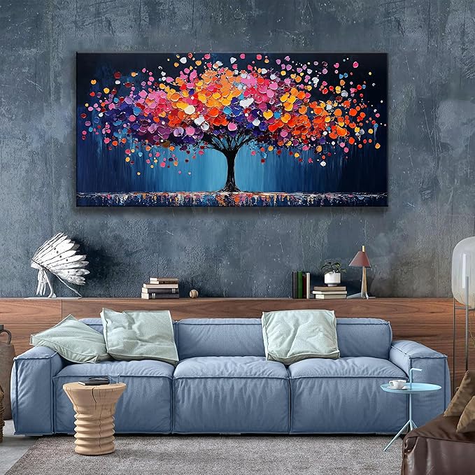 Canvas Art Wall Decor Abstract Tree Large Wall Art - Image 3