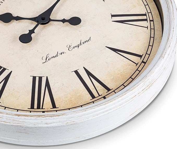 Bernhard Products Large Decorative Wall Clock 20 Inch Silent Non Ticking - Image 4