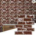 Commomy 3D Peel and Stick Brick Tiles by CommomyDecor