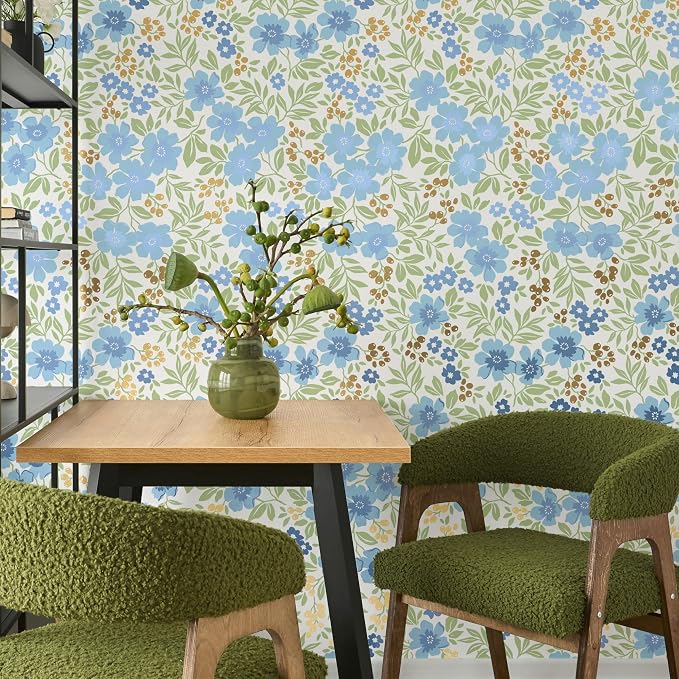 Main Street Peel and Stick Wallpaper Eco-Friendly Sheets 12 Pack, 11 X 16 Inch - Image 4