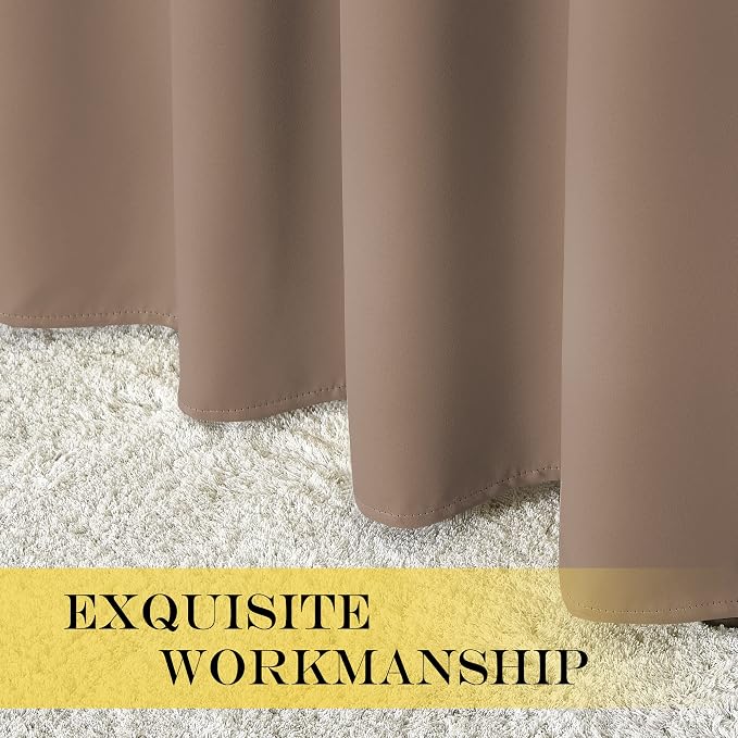 NICETOWN Blackout Curtains 63 inches Length - Image 6