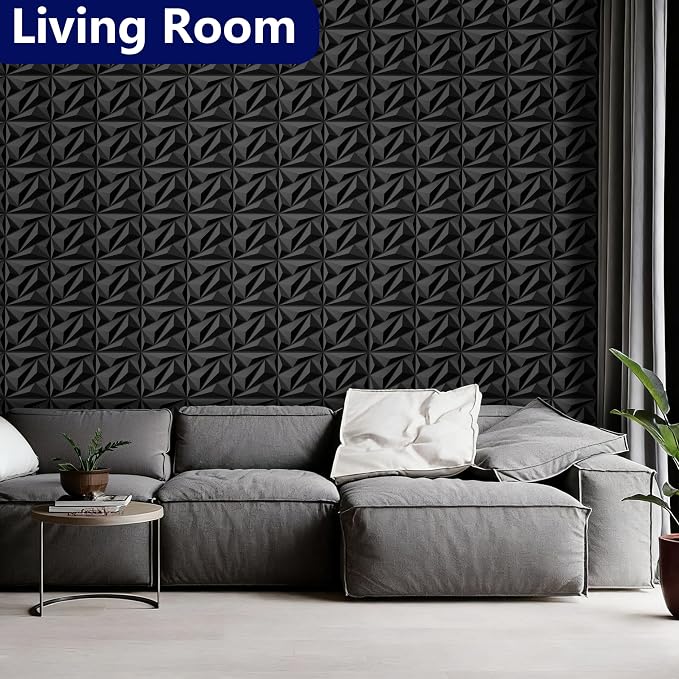 3D Wall Panel for Interior Wall Decor, PVC Wall Panels for Living Room Bedroom - Image 6