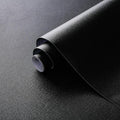 Dimoon 236''x23.6'' Peel and Stick Wallpaper Black Contact Paper by DIYYOURMOON