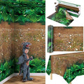 Kochorie 100 Ft x 54 Inch Forest Path Plastic Tablecloth Roll Safari Dinosaur by Kochorie