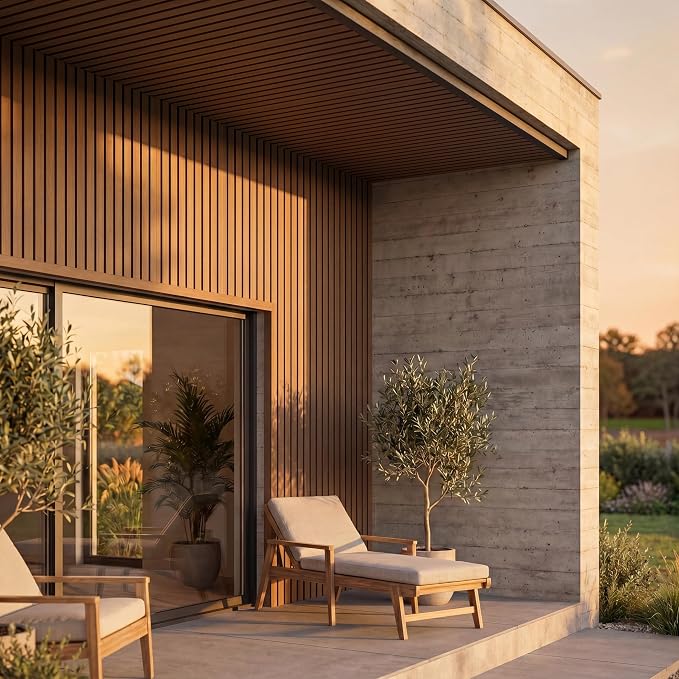 From Plain to Beautiful in Hours WPC Exterior Wall Slat Panels Waterproof - Image 9
