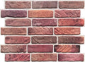 CONCORD WALLCOVERINGS ™ 3D Red Faux Brick Wall Panels by ConcordWallcoverings