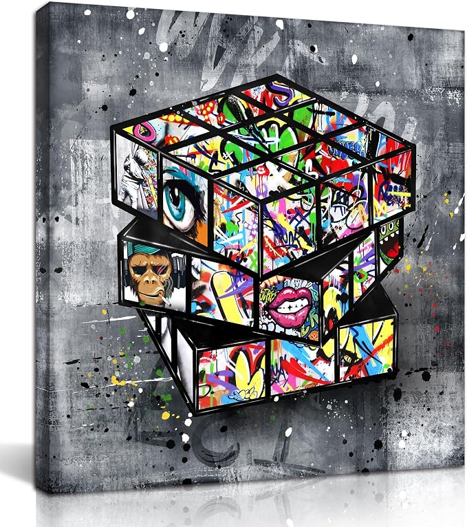 SIXTTART Banksy Canvas Wall-Art by SIXTTARTCANVASWALLART