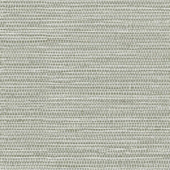 JiffDiff Grasscloth Wallpaper Peel and Stick Cream Grassweave Stick on by wallpaper