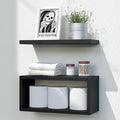 RICHER HOUSE Floating Shelves Bathroom, Above Toilet Bathroom Shelves, Wall by RicherHouse