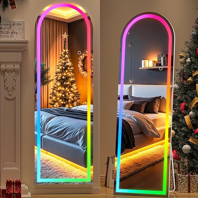 Hasipu Arch Full Length Mirror 55.5 x 15.7 in by Whatssuitableisthebest