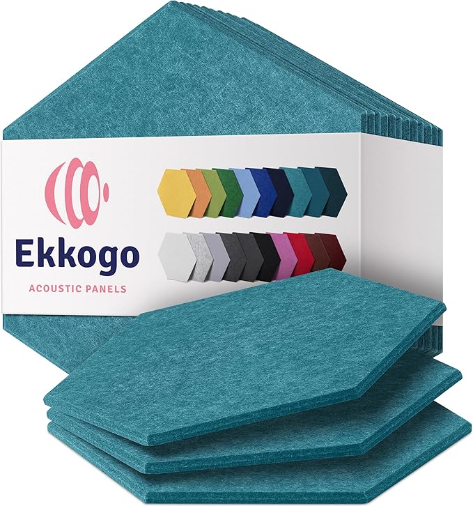Acoustic Panels 12-Pack by EkkogoAcousticPanels