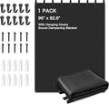 Extra Large Sound Dampening Blanket, Noise Cancelling Studio Acoustic by Aodyow