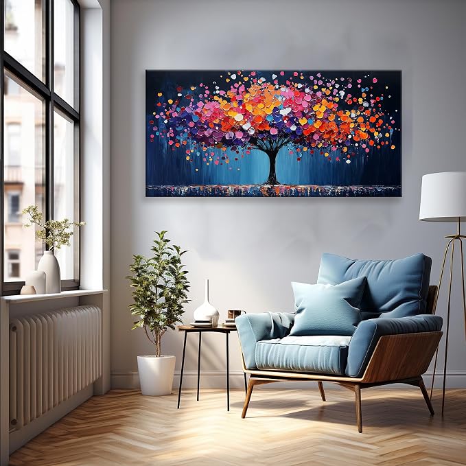 Suconvng Canvas Art Wall Decor Abstract Tree Wall Art - Image 6
