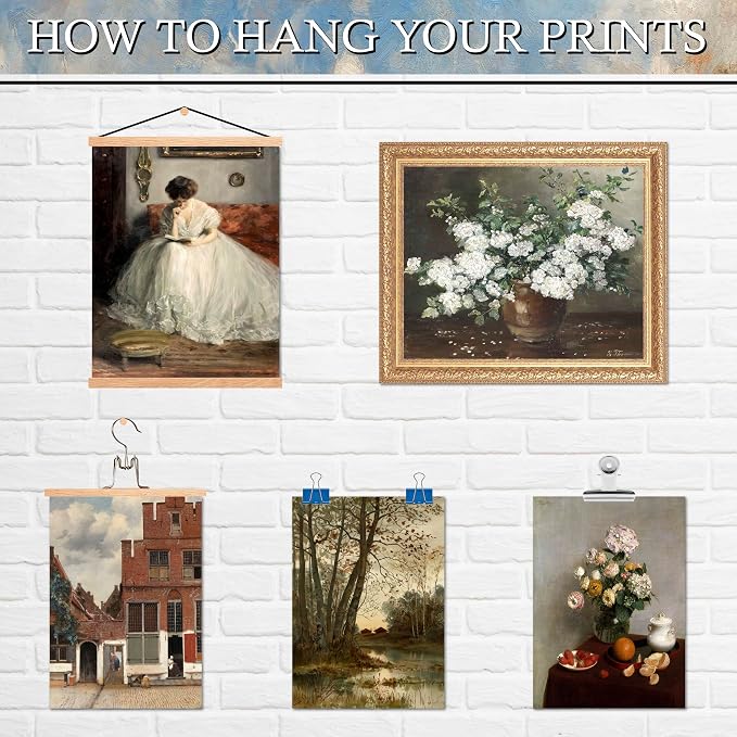 LANCHI95 15PCS Vintage European Gallery Wall Art Set, Classic French Country - Image 5
