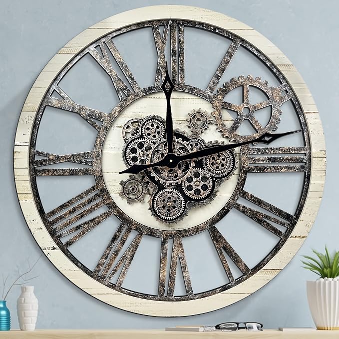HOIBAI Large Wall Clock, Wall Clocks by HOIBAI