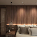 48x354 inch Large Walnut Wood Contact Paper Peel and Stick Wood Wallpaper by HolomeyWallpaper