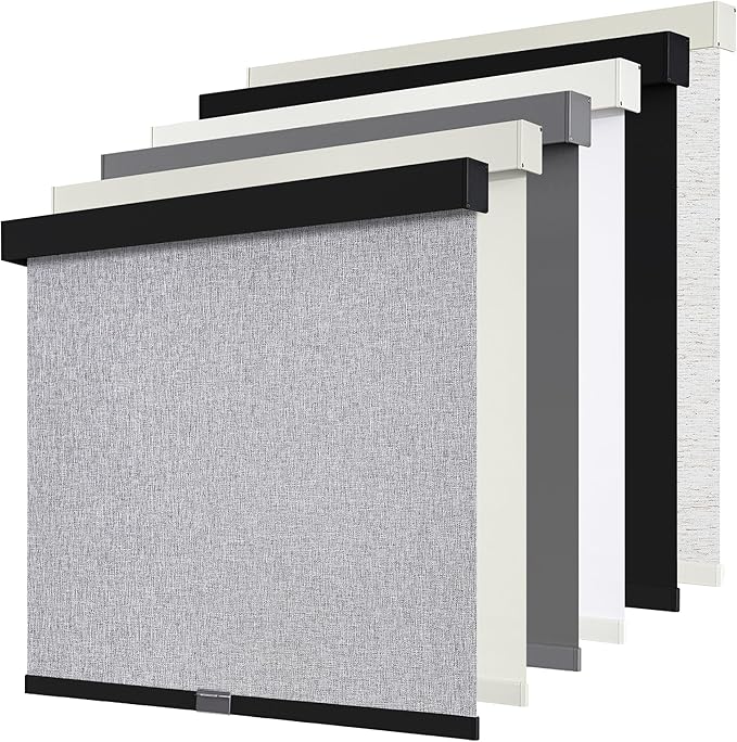 SUNOFF Cordless Blackout Roller Shades Blinds by SUNOFF