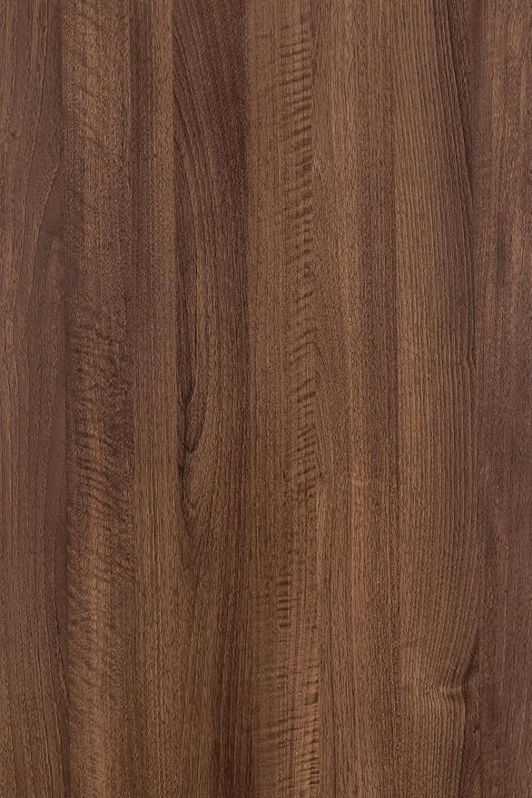Large Walnut Wood Contact Paper 48x118 inch Peel and Stick Wood Grain Wallpaper by HolomeyWallpaper