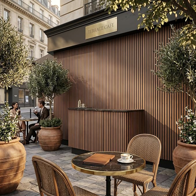 From Plain to Beautiful in Hours WPC Exterior Wall Slat Panels Waterproof - Image 17