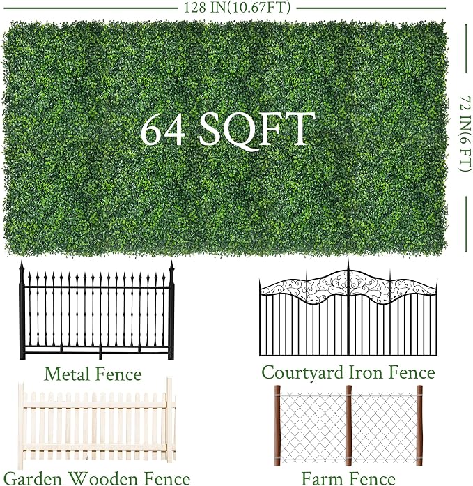 Artificial Ivy Privacy Fence Screen, Backyard and Decor - Image 2