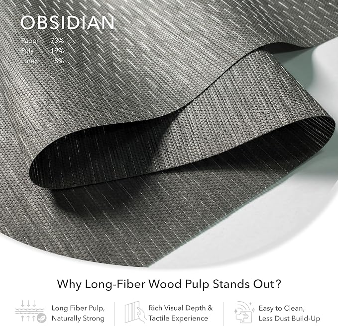 GoDear Design Shimmering Adjustable Sliding Panel Track Blinds, Vertical Window - Image 3