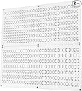 Pegboard Rack Wall Control Home & Garage Tool Storage & Organization White by Wall+Control