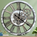 HOIBAI Large Wall Clock Clocks for Living Room Decor Oversized 30 Inch Wall by HOIBAI