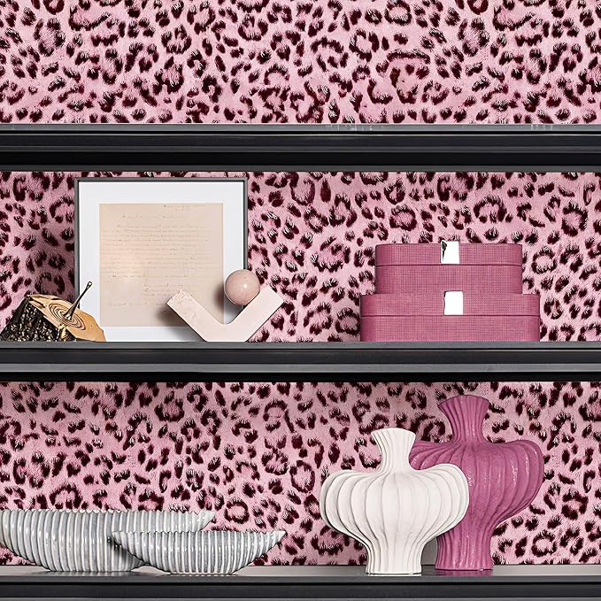 Leopard Print Peel and Stick Wallpaper, Waterproof Removable Self Adhesive - Image 8