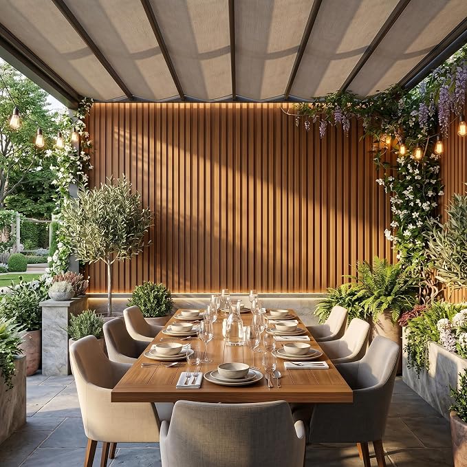 From Plain to Beautiful in Hours WPC Exterior Wall Slat Panels Waterproof - Image 12