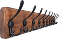 SKOLOO Rustic Large Coat Rack Wall Mount-38.6'' Long Coat Rack by SKOLOO
