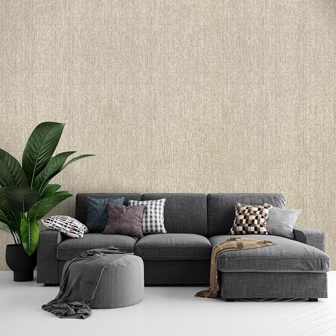 Ansehan Wallcovering W707 Terraces Collection 36" W x 8 Yard L, Natural Paper - Image 3