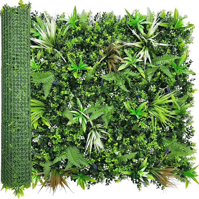 ODTORY Artificial Boxwood Topiary Hedges Panels: 40'' x 120'' UV-Protected by ODTORYHOME