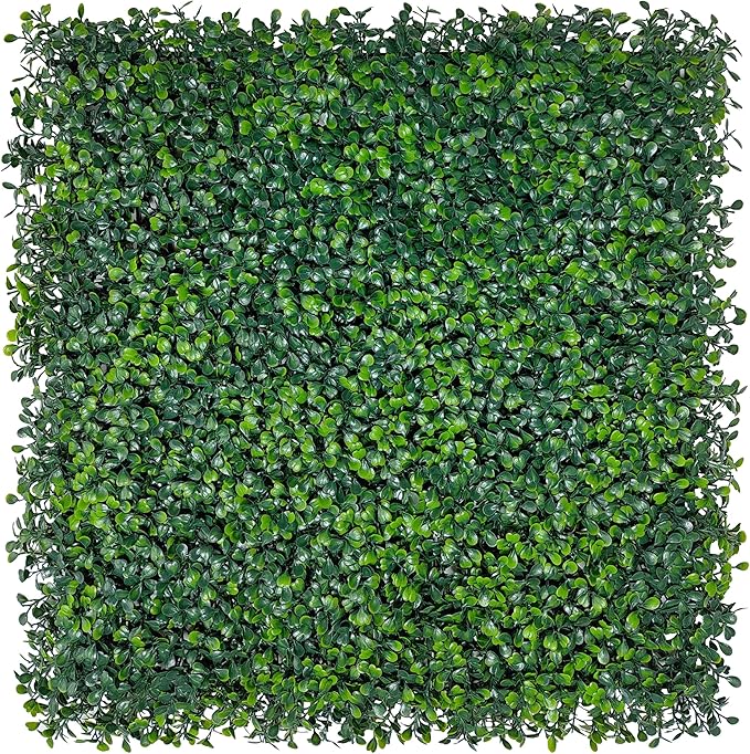 ODTORY Artificial Grass Wall Backdrop Panels: 10 by 10 in UV-Anti Greenery by ODTORYHOME