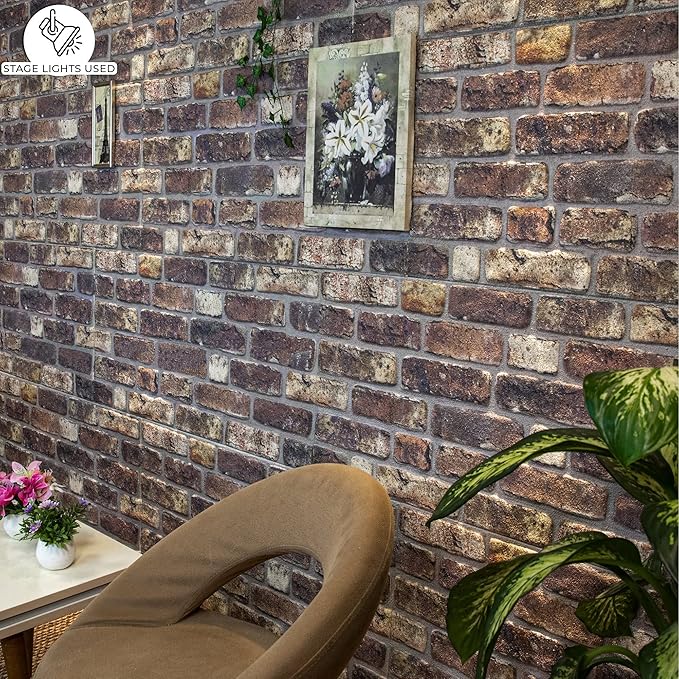 Dundee Deco 3D Wall Panels Faux Brick - Image 4