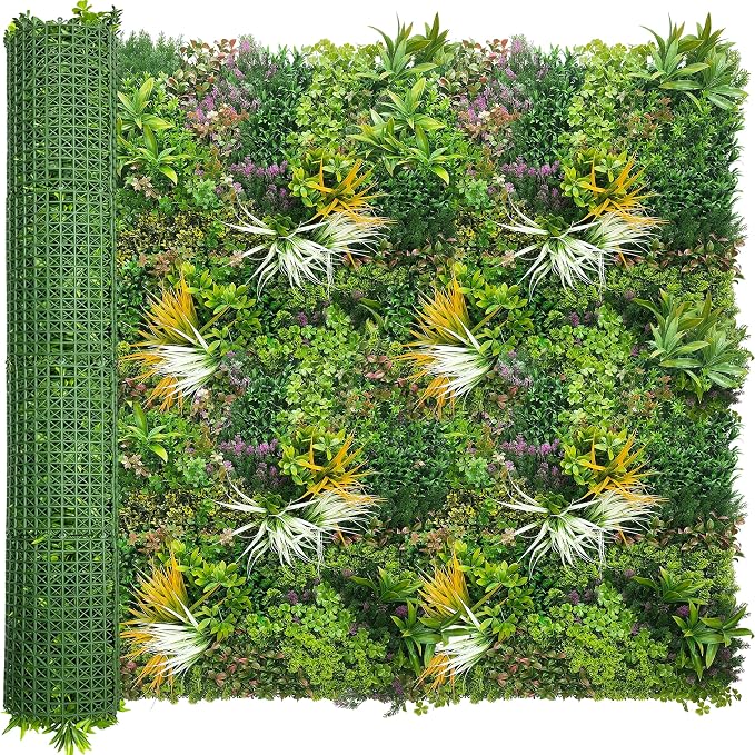 ODTORY Artificial Greenery Grass Wall Panels: 68'' x 120'' UV-Anti Faux by ODTORYHOME
