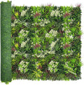 ODTORY Artificial Plant Wall Panels: 70"×120" UV-Anti Faux Grass Wall Backdrop by ODTORYHOME