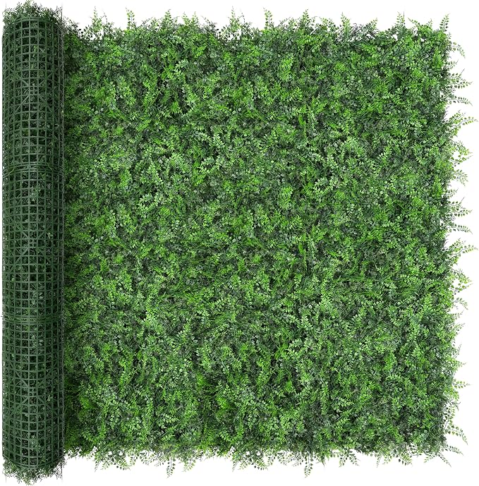 Artificial Green Wall Panels: 60"x120" Boxwood Hedge Green Wall Decor Backdrop by BHXCL