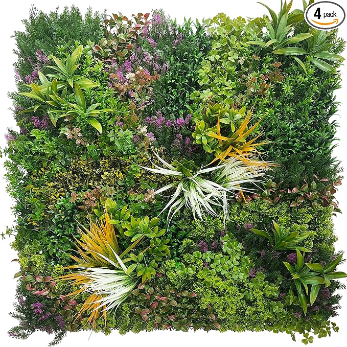 ODTORY Artificial Greenery Grass Wall Panels, Backyard Green Decor by ODTORYHOME