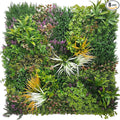 ODTORY Artificial Greenery Grass Wall Panels: 20''x 20'' 8P UV-Anti Faux Ivy by ODTORYHOME