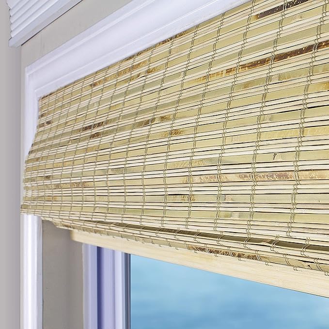 ARLO BLINDS Sheer Bamboo Roman Shades - Image 4