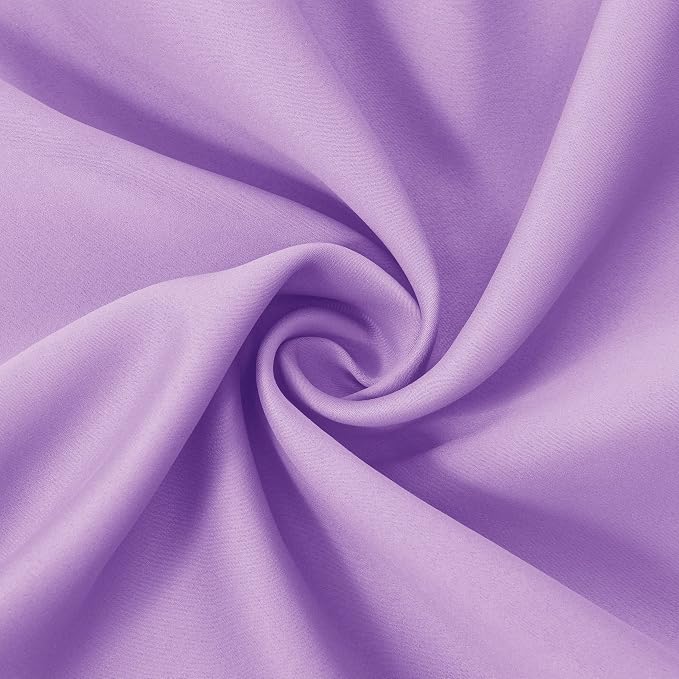 LEMOMO Lavender Blackout Curtains 38 x 63 Inch Length/Set of 2 Curtain - Image 5