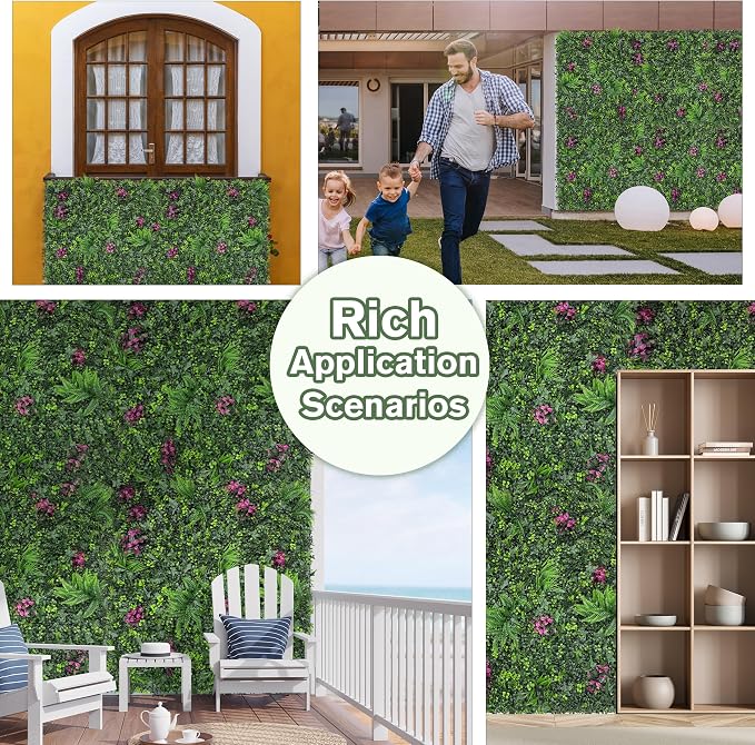 Greenery Grass Wall Boxwood Plant Roll: 48"x128" - Image 6