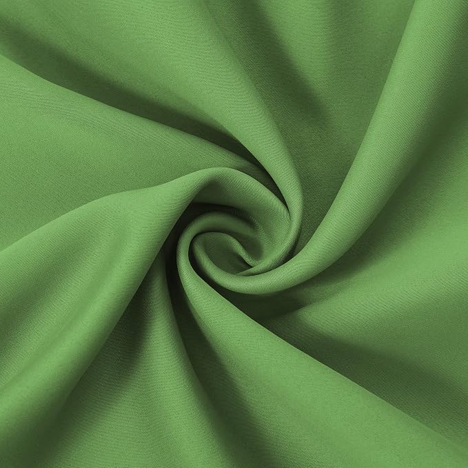 LEMOMO Light Green Bedroom Blackout Curtains - Image 5
