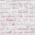 Tempaper White-Washed Brick Removable Peel and Stick Wallpaper, 20.5 in X 16.5 by TempaperCo