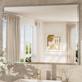 TokeShimi 48x36 Frameless Bathroom Mirror by RefinedBathroomAccessories