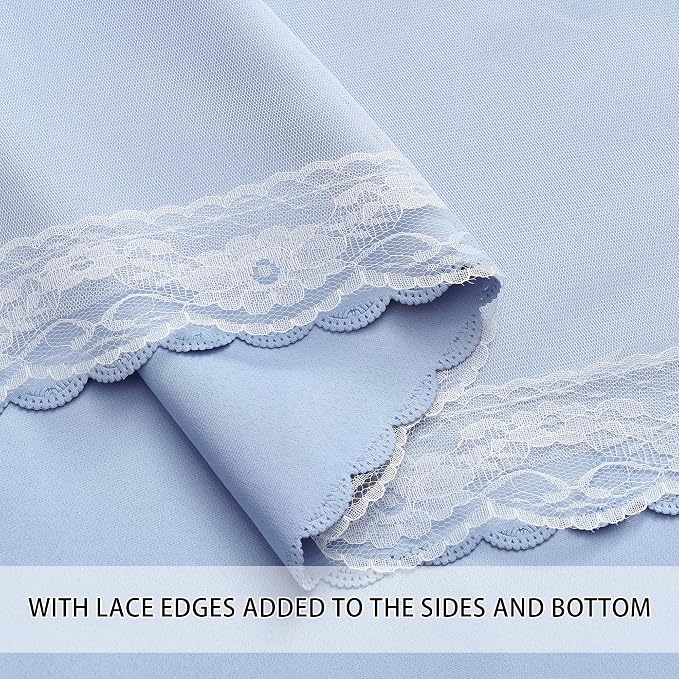 XiDi Light Blue Curtains for Bedroom, Girls Room Blackout Curtains, Kids Room - Image 4