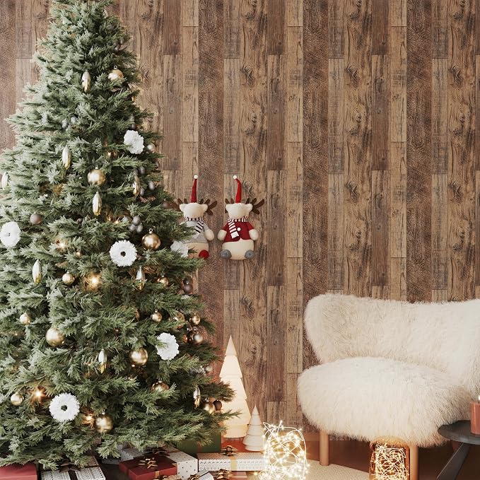TANONE Wood Contact Paper Peel and Stick Wallpaper, Self Adhesive Removable - Image 8